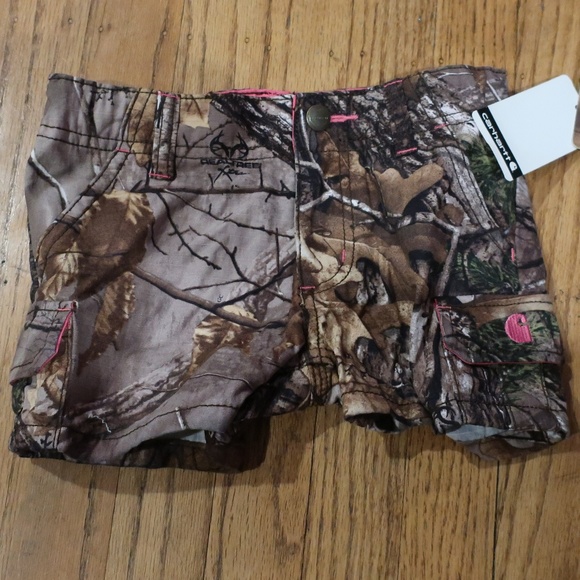 Carhartt Other - BNWT Carhartt Toddler Camo Cargo Shorts sz 3T